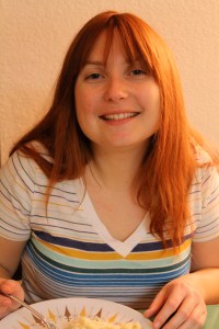 elise ready to chow down