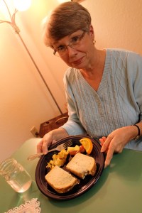 mom's yummy sandwich